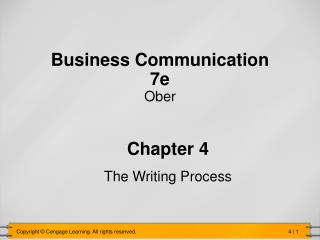 Business Communication 7e Ober