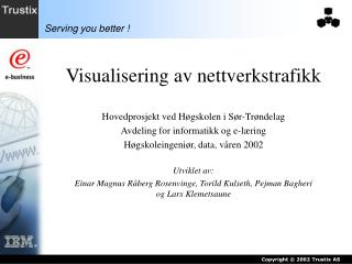 Visualisering av nettverkstrafikk