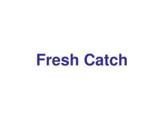 Fresh Catch