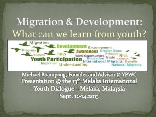 Migration &amp; Development: