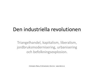 Den industriella revolutionen