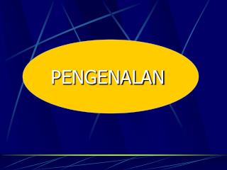 PENGENALAN