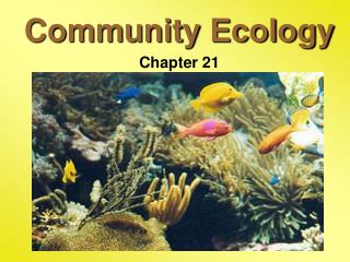 Community Ecology Chapter 21