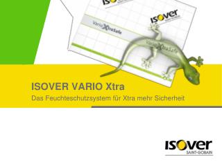 ISOVER VARIO Xtra