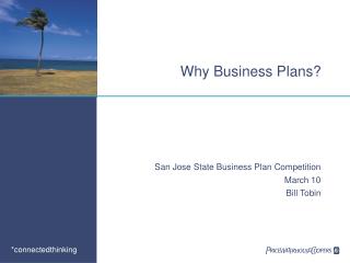 Why Business Plans?