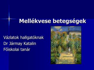 Mellékvese betegségek