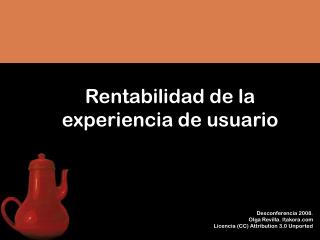 Rentabilidad de la experiencia de usuario