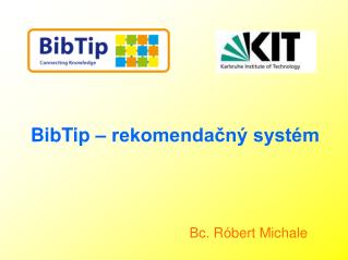 BibTip – rekomendačný systém