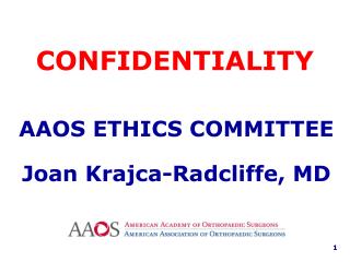 CONFIDENTIALITY