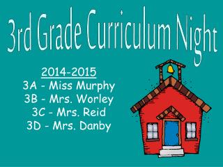 3rd Grade Curriculum Night