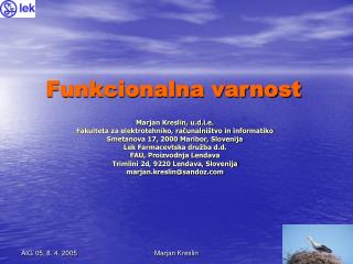 Funkcionalna varnost