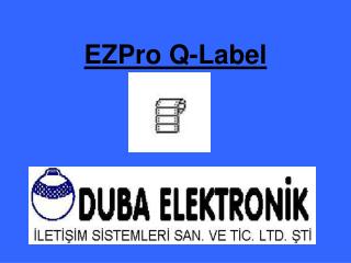 EZPro Q-Label