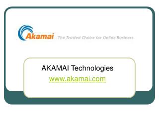 AKAMAI Technologies akamai