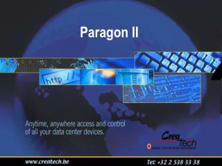 Paragon II The industry’s best KVM switch just got better!
