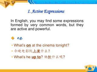 I. Active Expressions