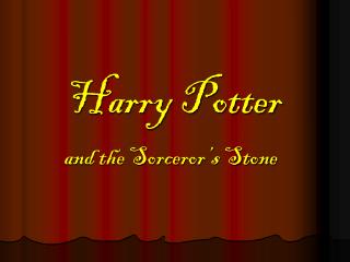 PPT - Harry Potter PowerPoint Presentation, free download - ID:5545925