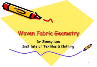 Woven Fabric Geometry