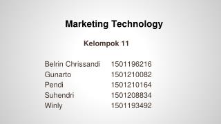 Marketing Technology