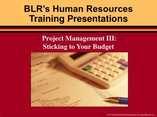 BLR’s Human Resources Training Presentations