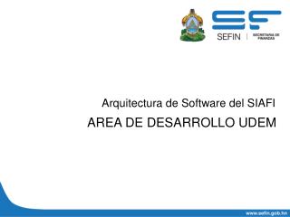 Arquitectura de Software del SIAFI