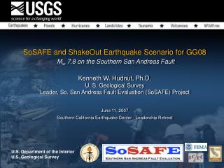 U.S. Department of the Interior U.S. Geological Survey