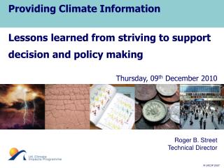 Providing Climate Information