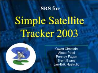 Simple Satellite Tracker 2003