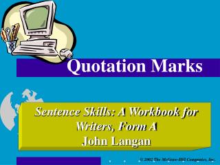 Quotation Marks