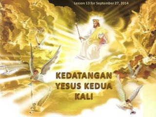 KEDATANGAN YESUS KEDUA KALI