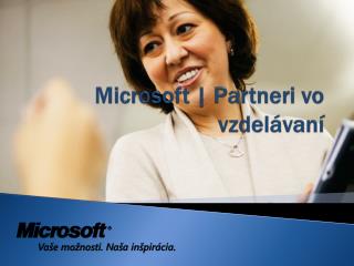 Microsoft | Partneri vo vzdelávaní
