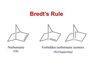 Bredt’s Rule