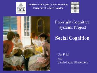 Foresight Cognitive Systems Project Social Cognition