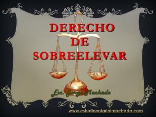 DERECHO DE SOBREELEVAR