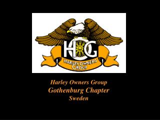 Harley Owners Group Gothenburg Chapter Sweden