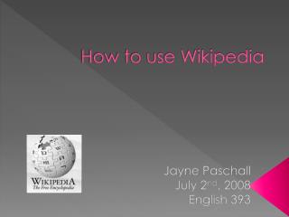 How to use Wikipedia