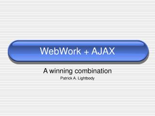 WebWork + AJAX