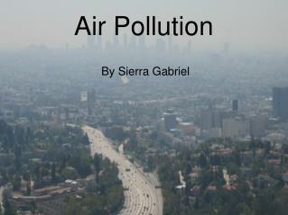 Air Pollution