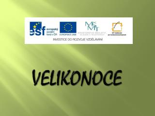 velikonoce