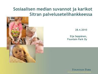 Sosiaalisen median suvannot ja karikot Sitran palvelusetelihankkeessa