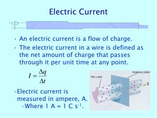 Electric Current