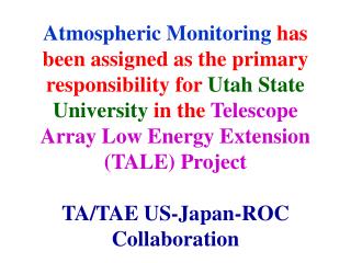 Automated Surface Observing Systems (ASOS)