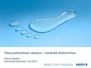 Pekka Paasikivi Lähivesistä Itämereen 14.3.2012