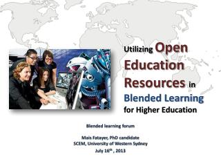 Utilizing Open Education Resources in Blended Learning for Higher Education
