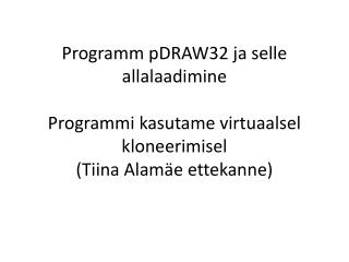 Programm_pDRAW32