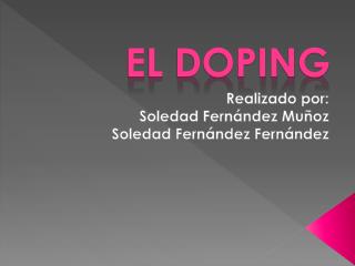 EL DOPING