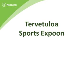 Tervetuloa Sports Expoon