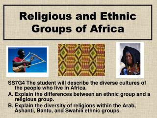 Religious and Ethnic Groups of Africa