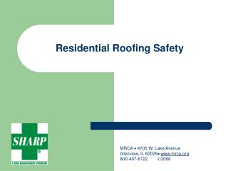 Residential Roofing Safety