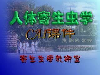 寄生虫学 CAI 课件