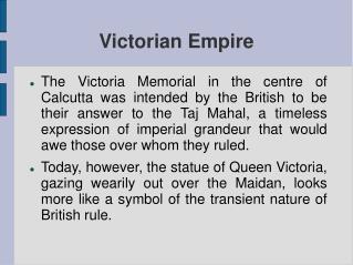 Victorian Empire